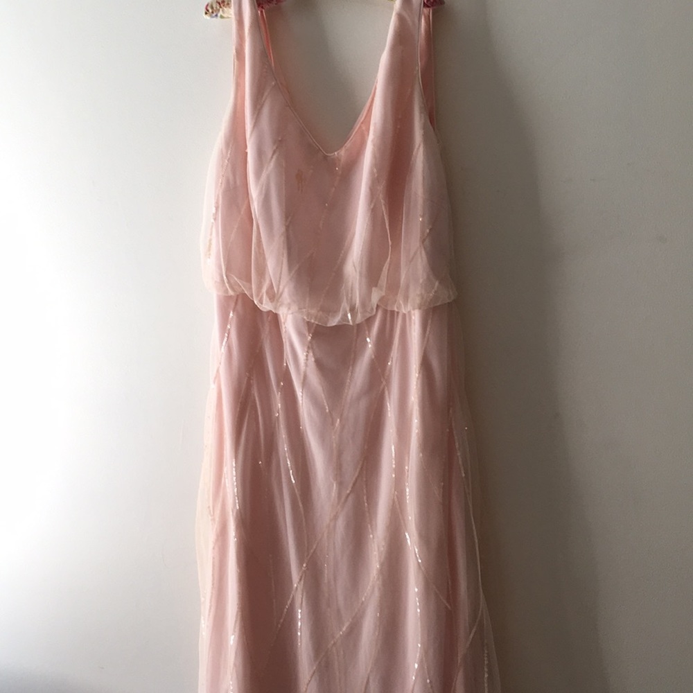 Light Pink bridesmaids Formal Sparkle